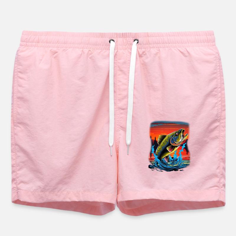 Poisson bar - Short de bain - rose