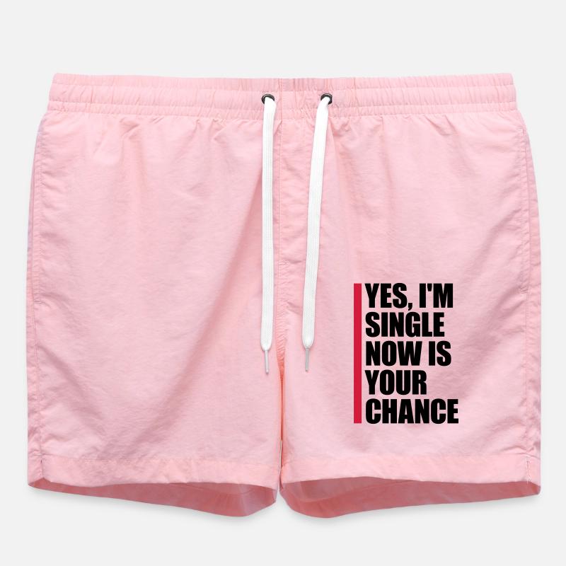 célibataire maintenant votre chance - Short de bain - rose