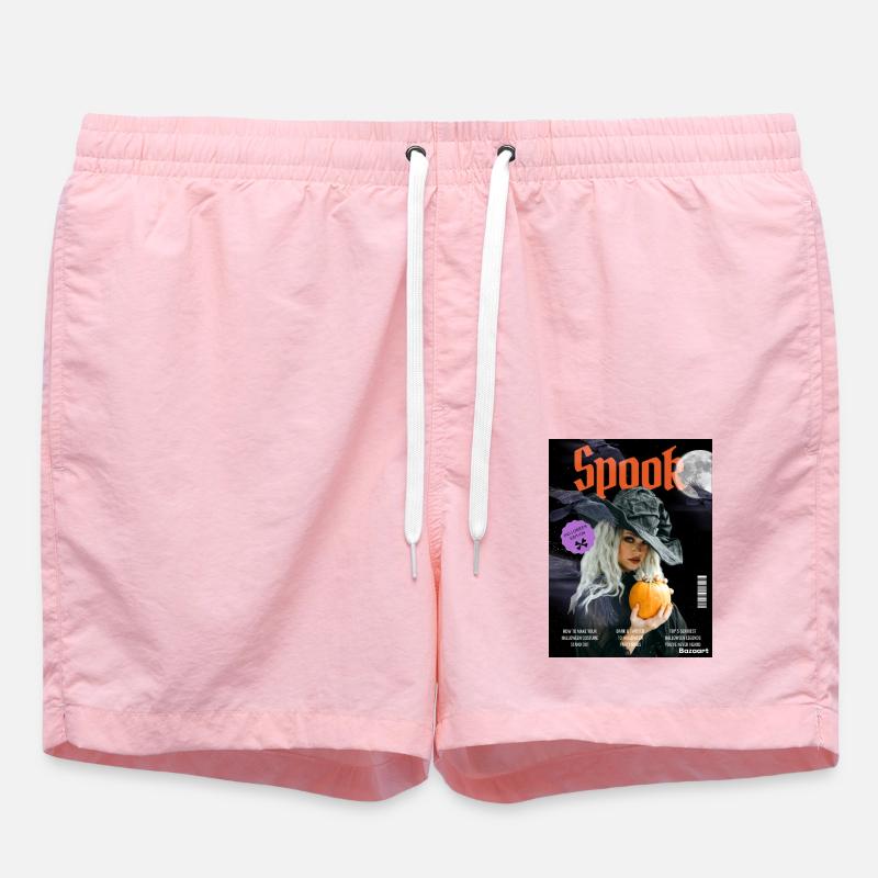 Couverture de magazine SPOOK - Short de bain - rose