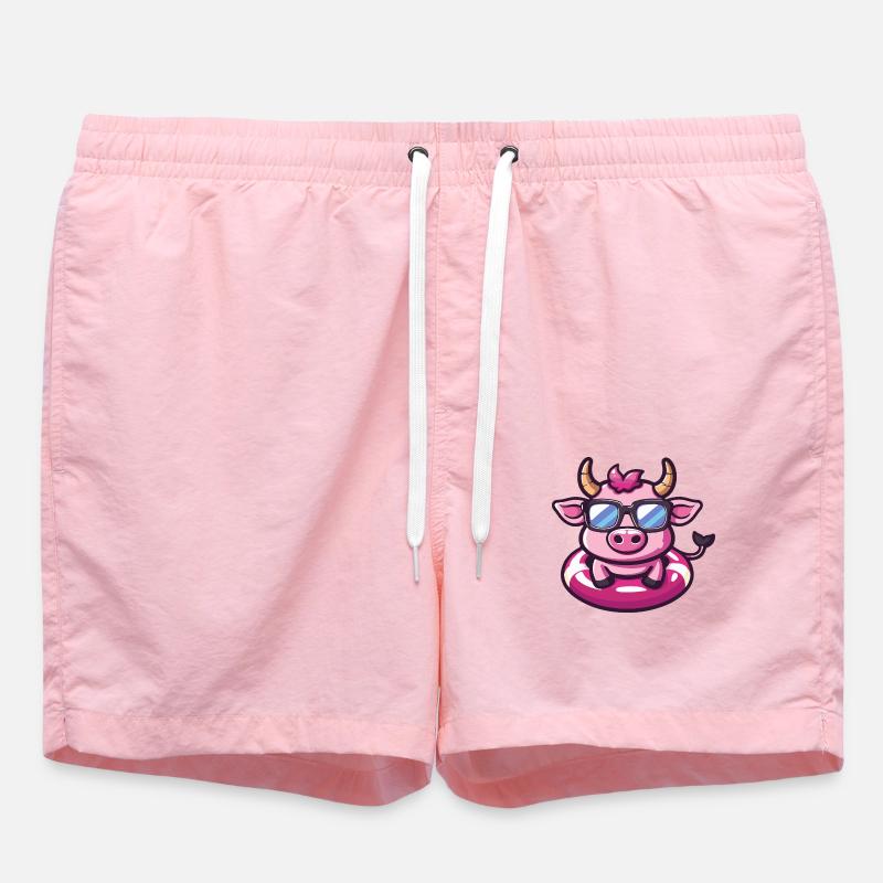 Taurus Bande dessinée Cool - Short de bain - rose
