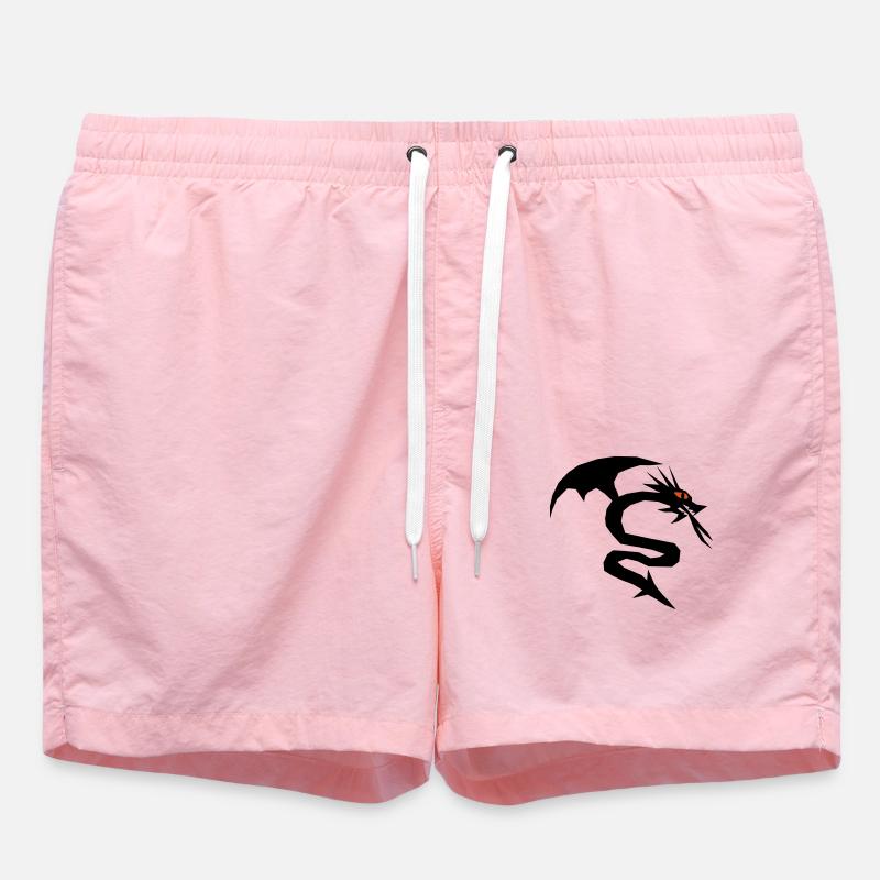 Ein Drache Drachen - Badeshorts - Pink