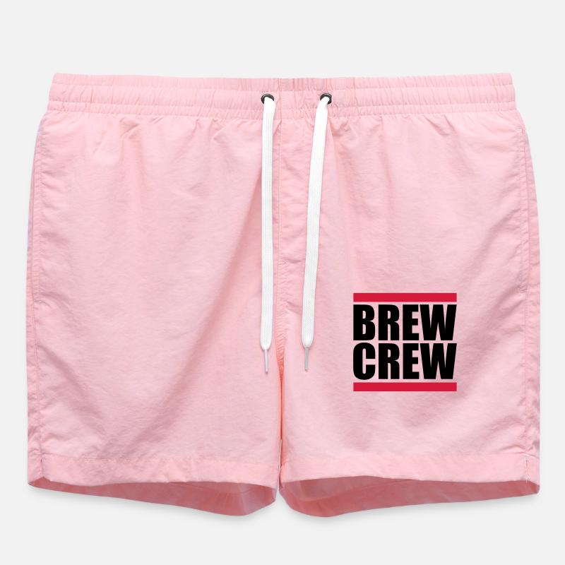 Brew Crew Beam Spell - Short de bain - rose