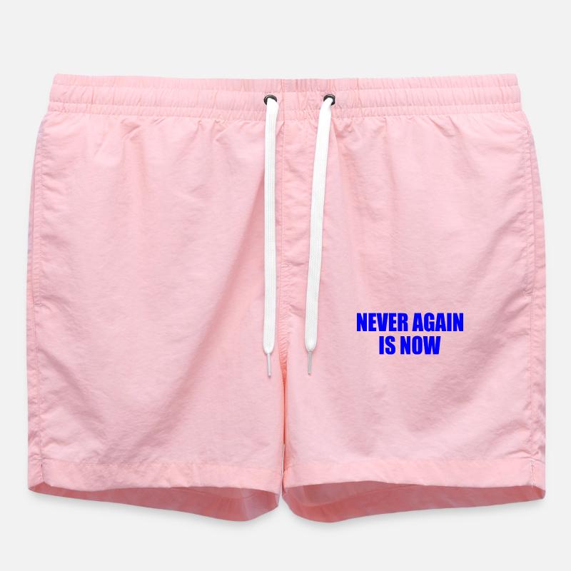 Never again is now - Short de bain - rose