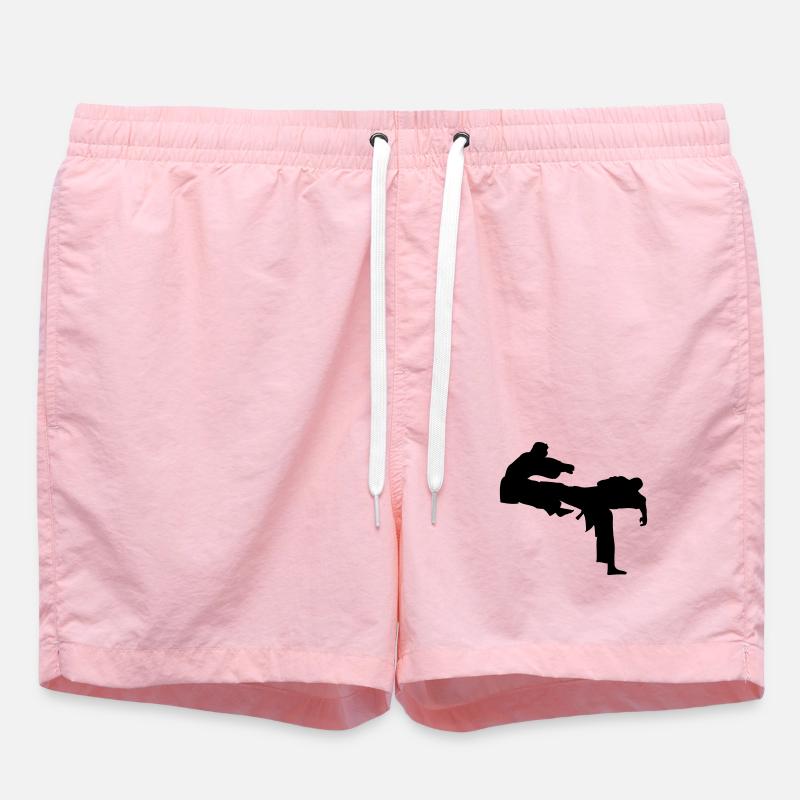 Kick geri kick karaté - Short de bain - rose