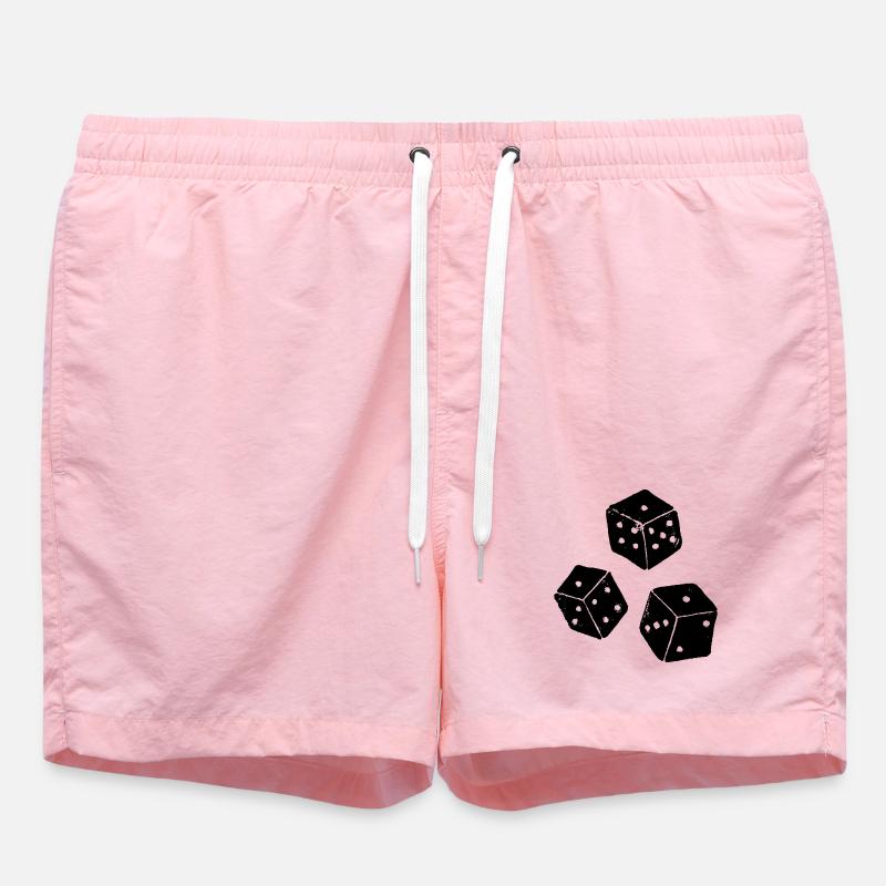 Chicago | Chick | Chigg Dice Game - Swim Trunks - pink