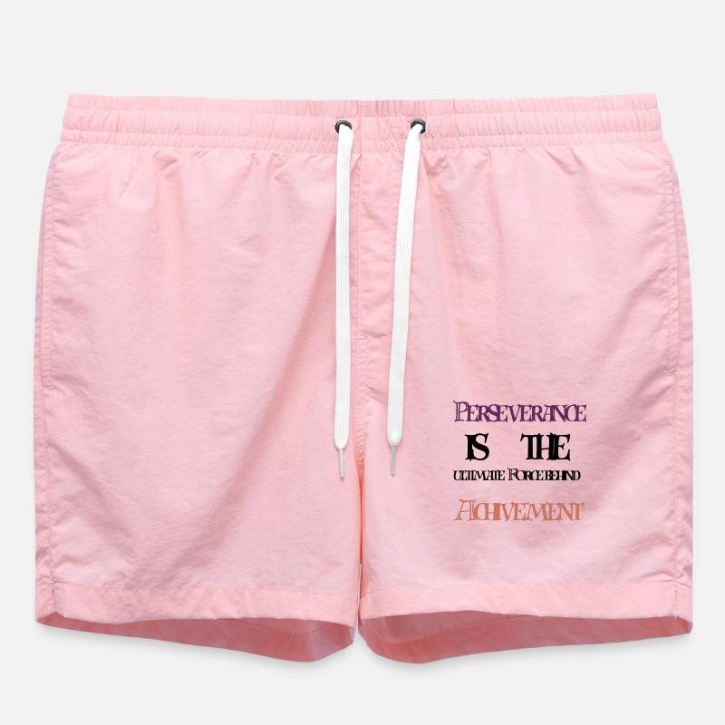 Persévérance et Réussite - Short de bain - rose