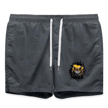 Owl Night Owl Splatter - Swim Trunks -  - Front