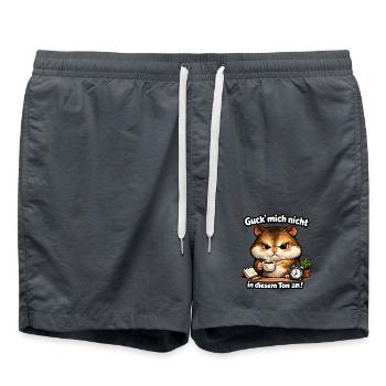 Hamsti Guck Mich Nicht In Diesem Ton An - Badeshorts -  - Vorne