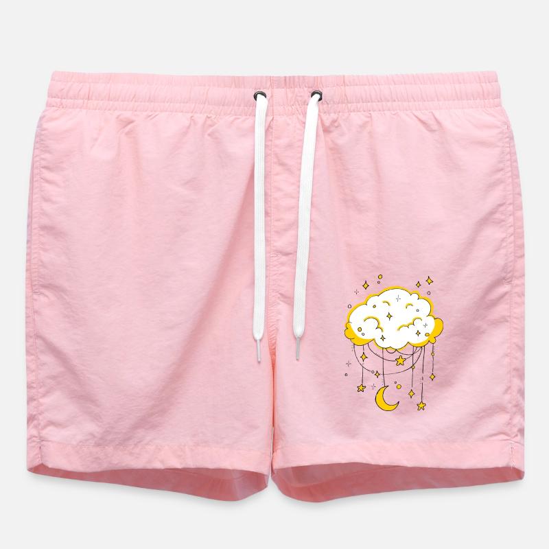cloud - Swim Trunks - pink