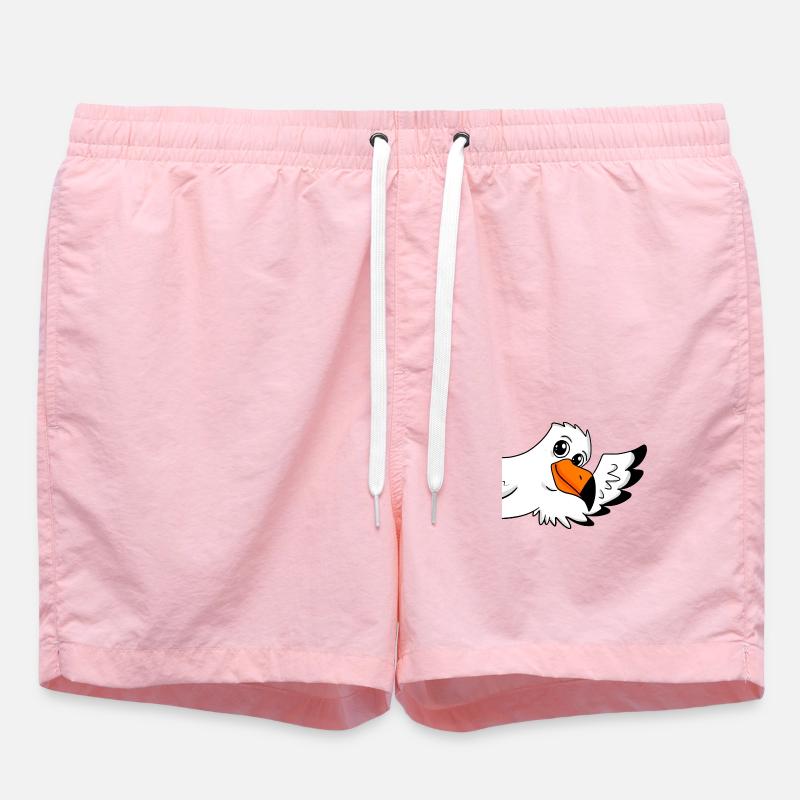Salutation de mouette - Short de bain - rose
