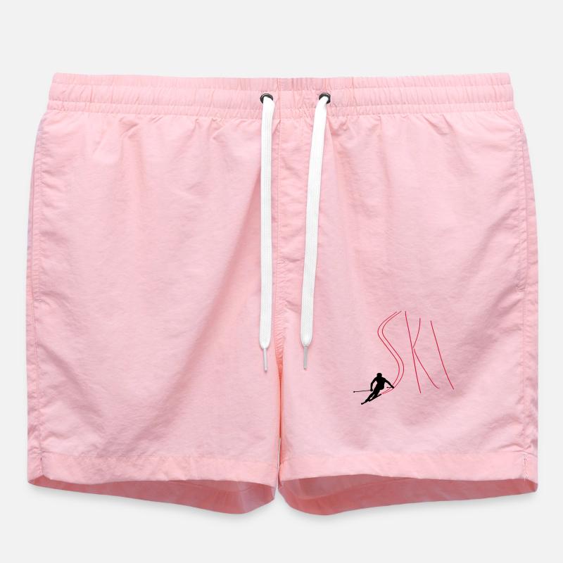 Ski - Short de bain - rose