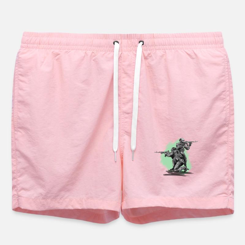 Special Forces - Badeshorts - Pink
