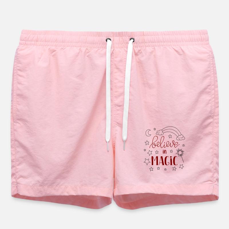 believe in Magic - Badeshorts - Pink