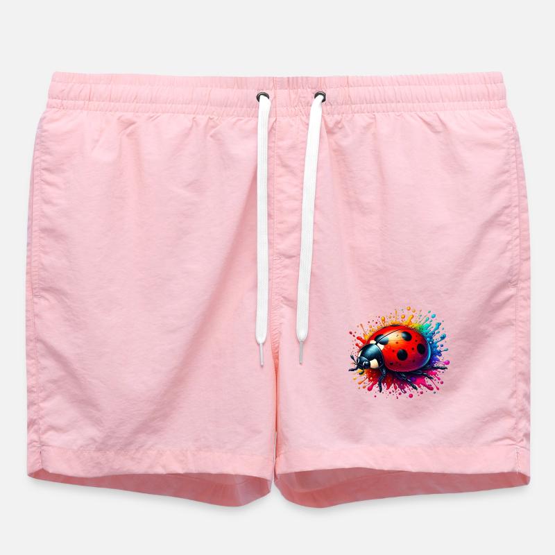 Coccinelle - Short de bain - rose