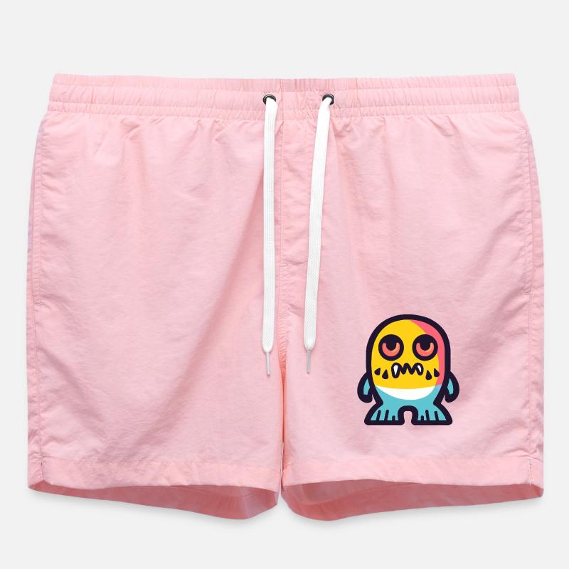 Phoque Zombie Halloween Zombie - Short de bain - rose