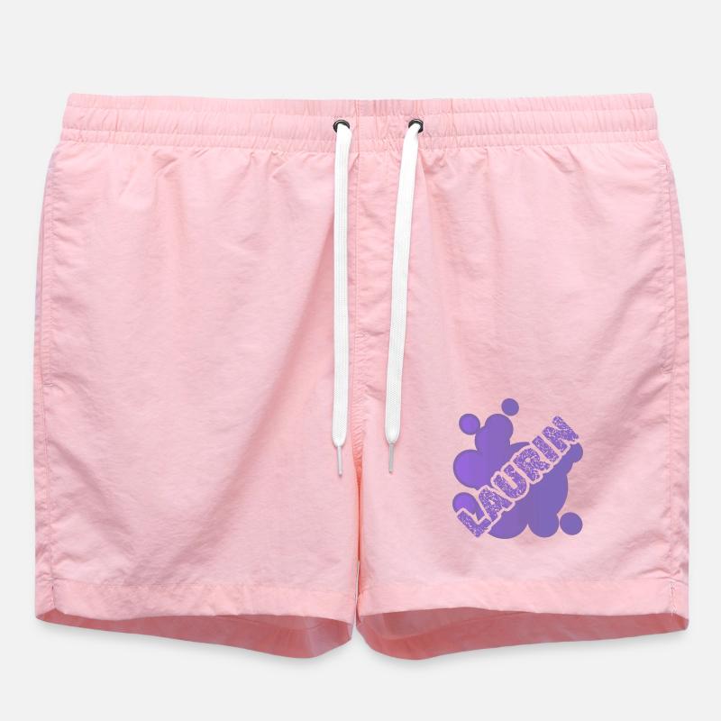 Laurin as a given name - Swim Trunks - pink