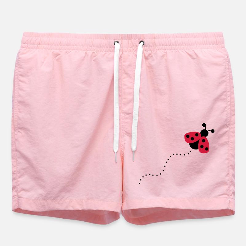 coccinelle - Short de bain - rose