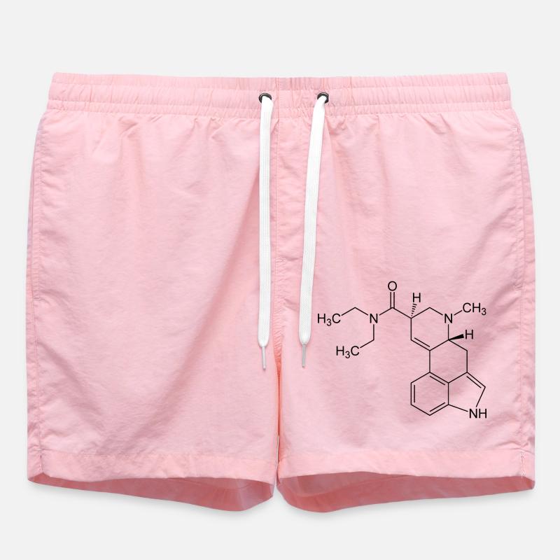 Molécule de LSD - Short de bain - rose
