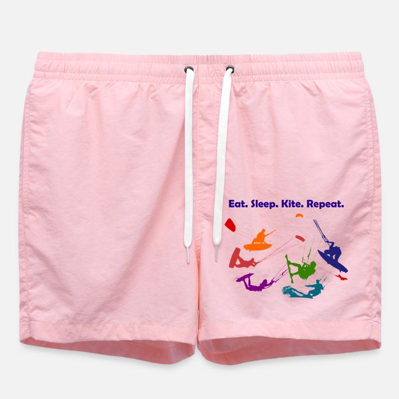 cerf-volant - Short de bain - rose