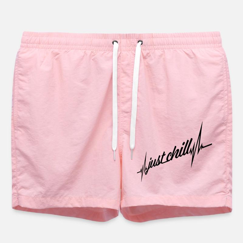 Just Chill Frequency Pulse - Swim Trunks - pink