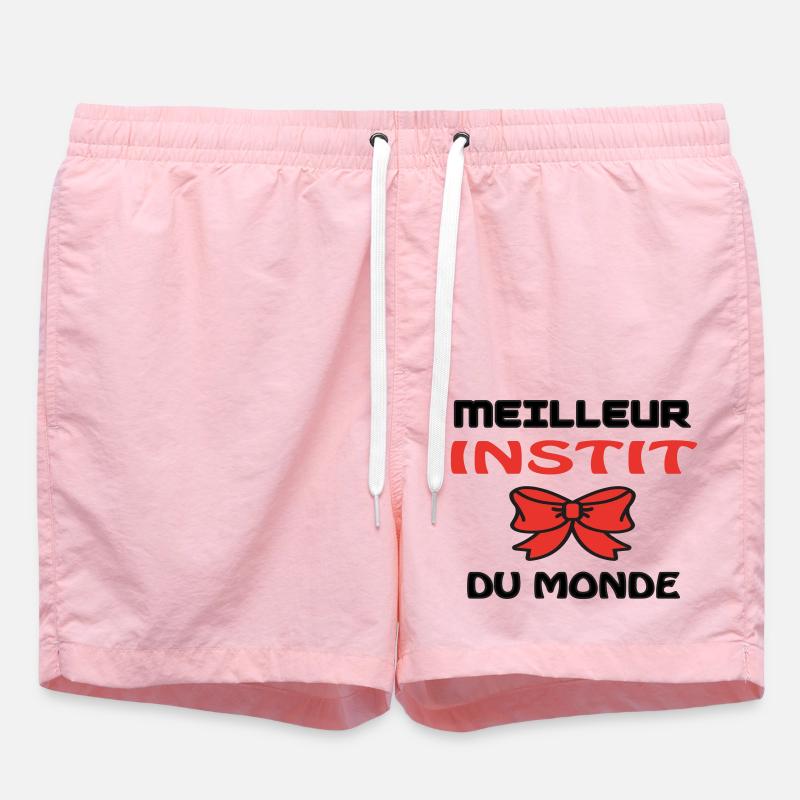MEILLEUR INSTIT DU MONDE - Short de bain - rose