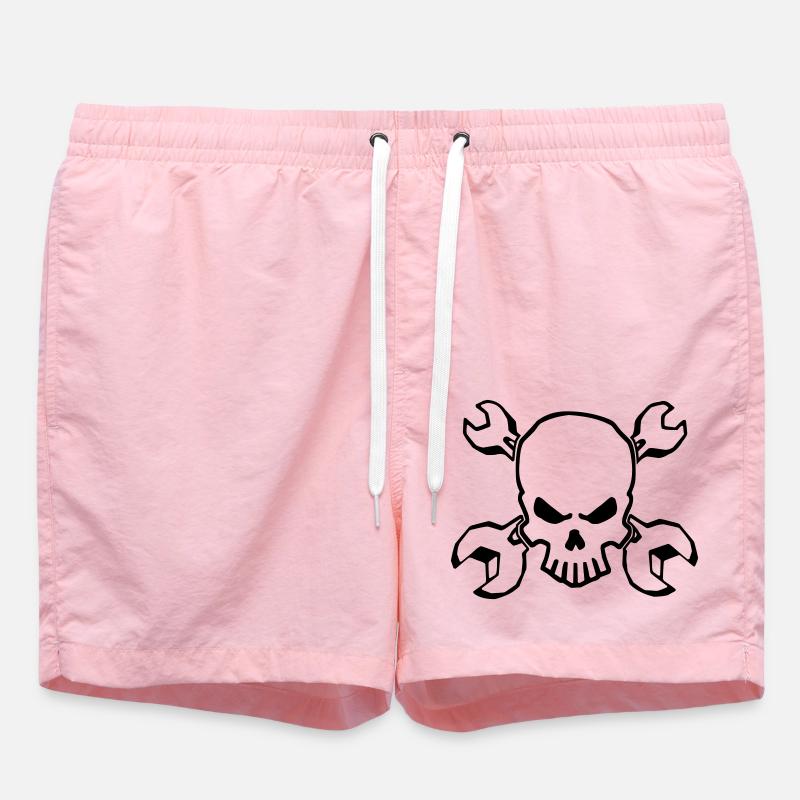 TOOLSKULL - 1C - Swim Trunks - pink