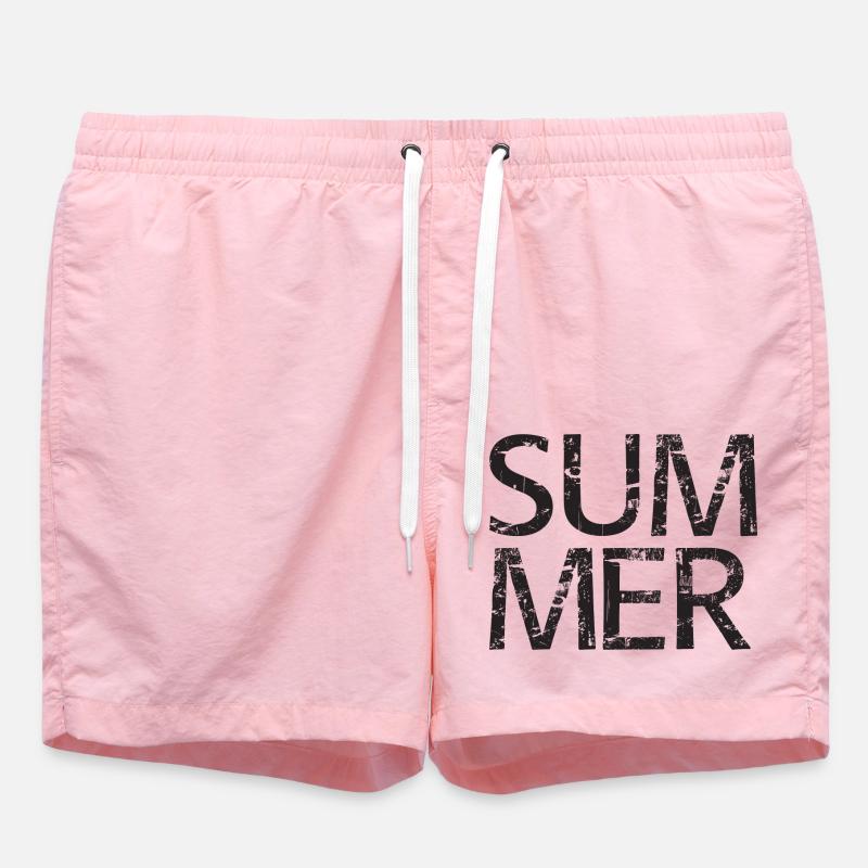 BUZZER - Short de bain - rose