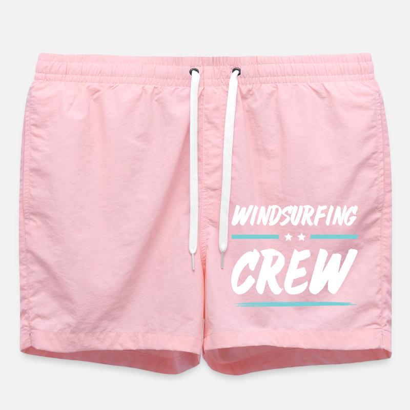 Windsurfing Crew - Swim Trunks - pink