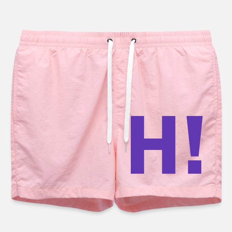 H point d'exclamation - Short de bain - rose