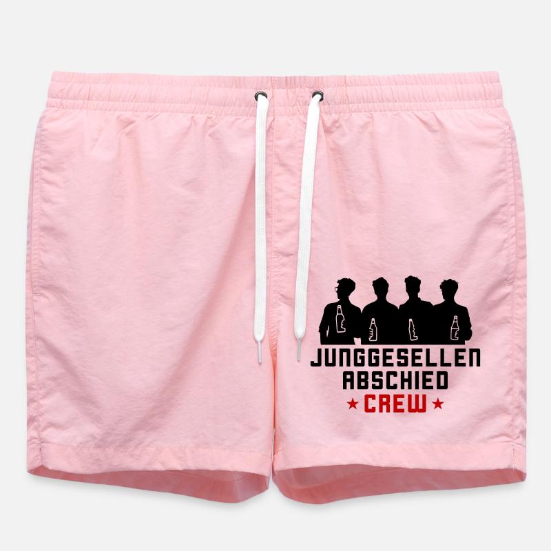Junggesellen Crew Jga - Badeshorts - Pink