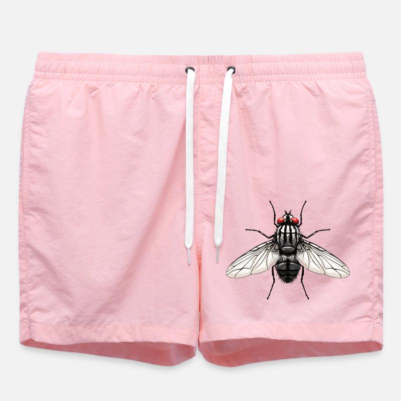 Mouche - Short de bain - rose