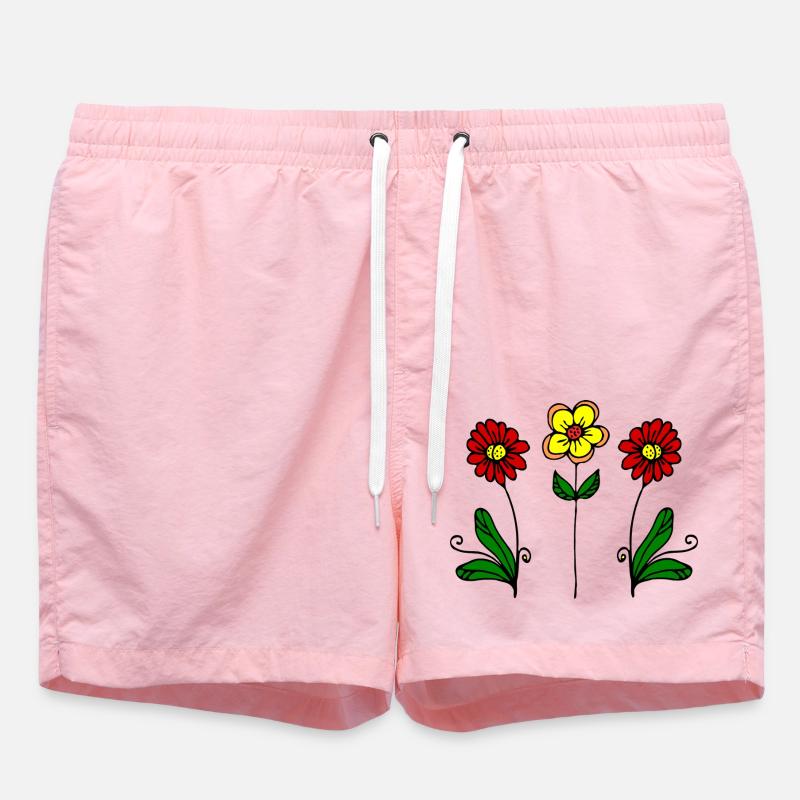 Fleur - Short de bain - rose
