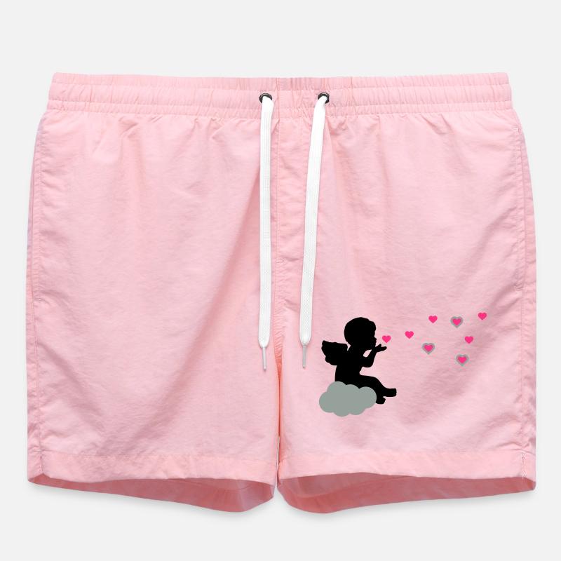 love angel - Swim Trunks - pink