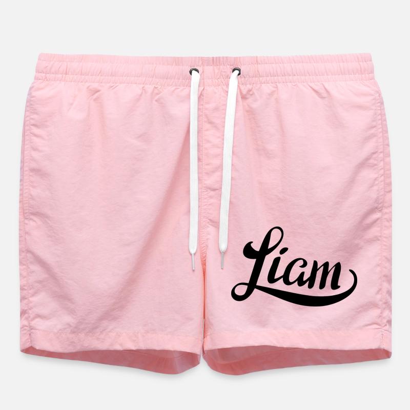 Nom Liam - Short de bain - rose
