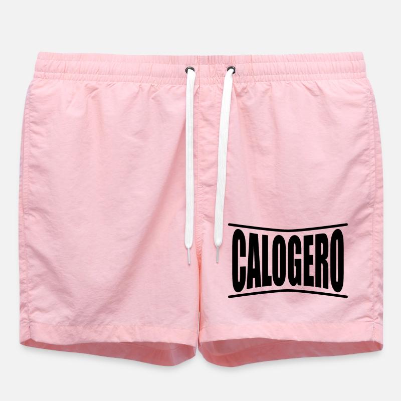 Idée cadeau t-shirt Calogero - Short de bain - rose