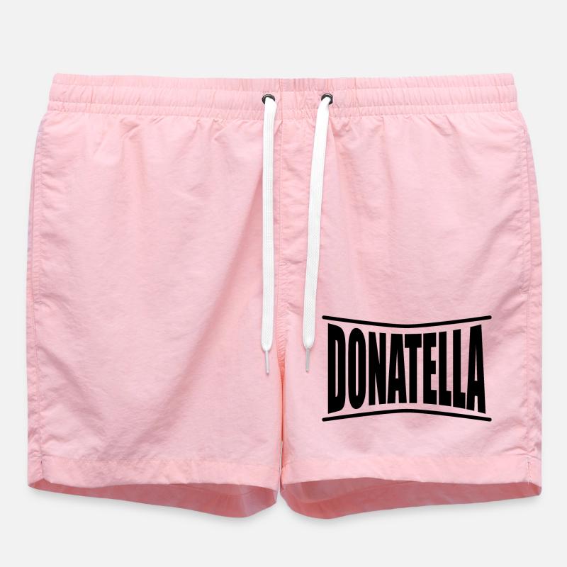Idée cadeau t-shirt Donatella - Short de bain - rose