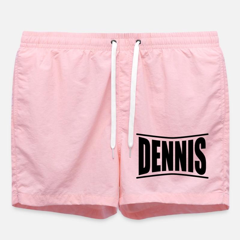 Idée cadeau t-shirt Dennis - Short de bain - rose