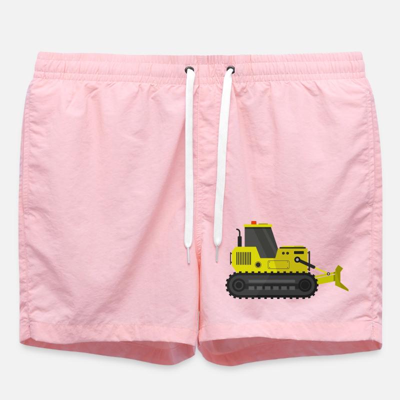 Bulldozer - Short de bain - rose