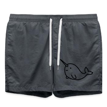 narwhal - Swim Trunks -  - Front
