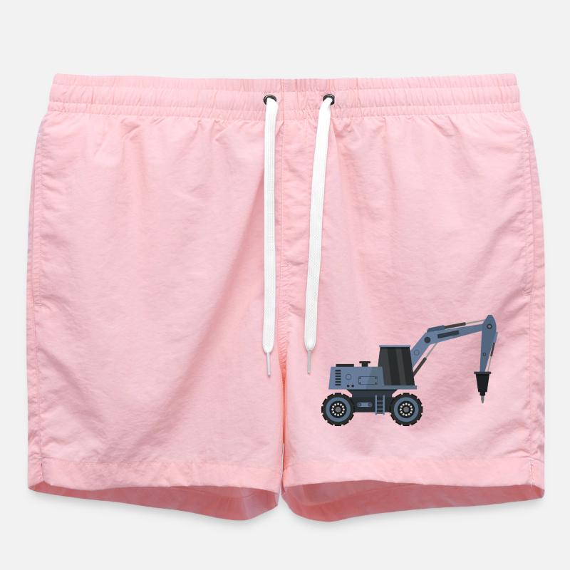 Pelle avec marteau - Short de bain - rose