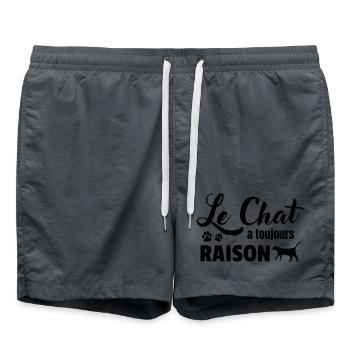 Le chat a toujours raison - Short de bain -  - Devant