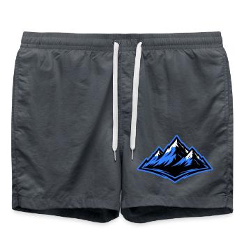 Berge Symbol Alpen - Badeshorts -  - Vorne