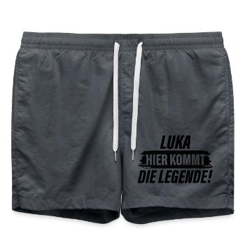Luka, here comes the legend - Swim Trunks -  - Front