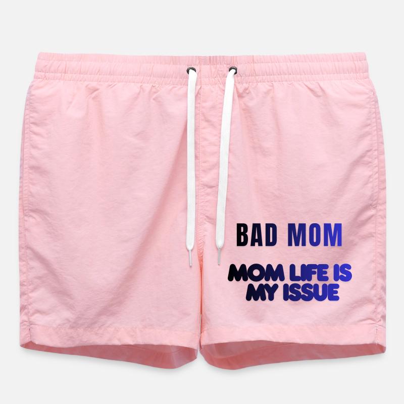 Problème de vie de mauvaise mère - Short de bain - rose