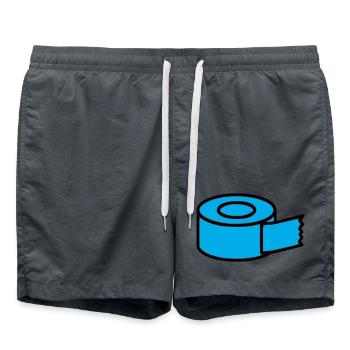 Tape Roll Comic - Swim Trunks -  - Front