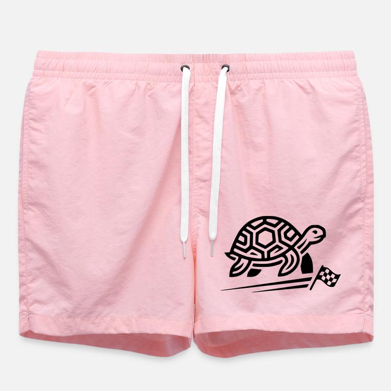 tortue - Short de bain - rose