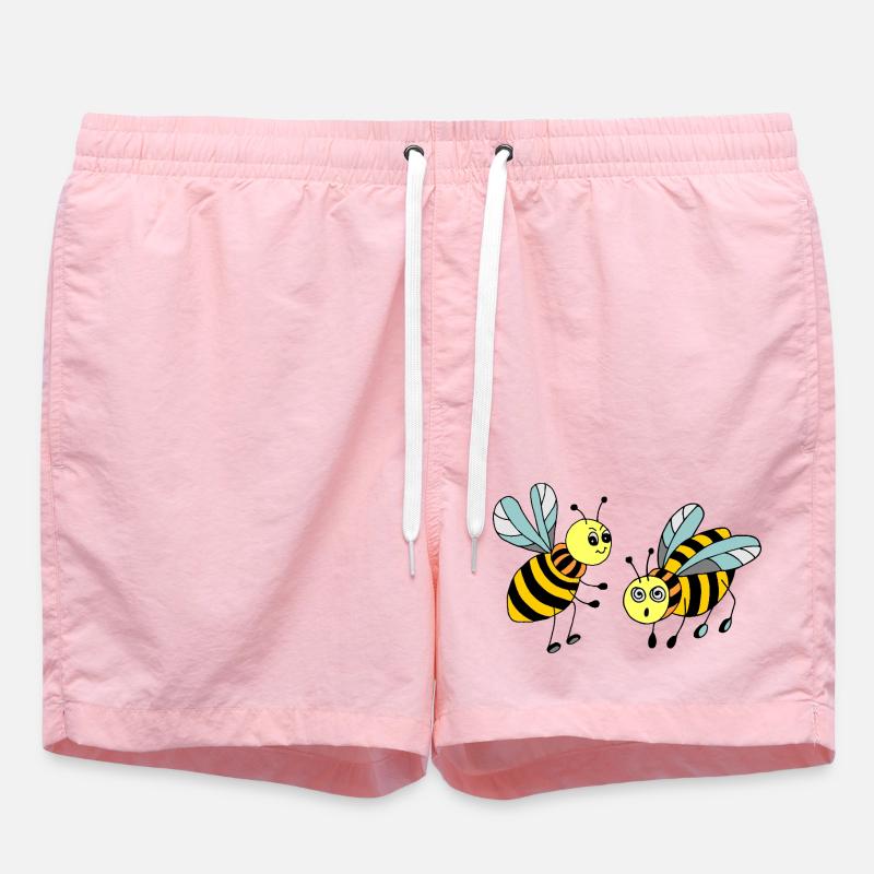 Insectes - Short de bain - rose