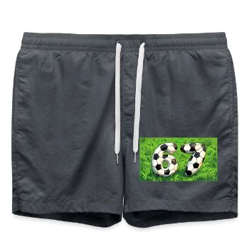 Six Seven Fußball Design  - Badeshorts -  - Vorne