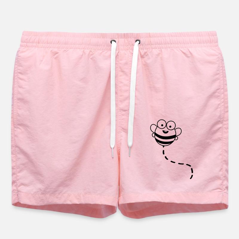 Drôle d’abeille 01 - Short de bain - rose