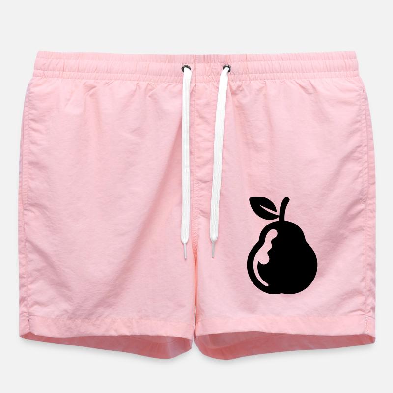 Birne - Badeshorts - Pink